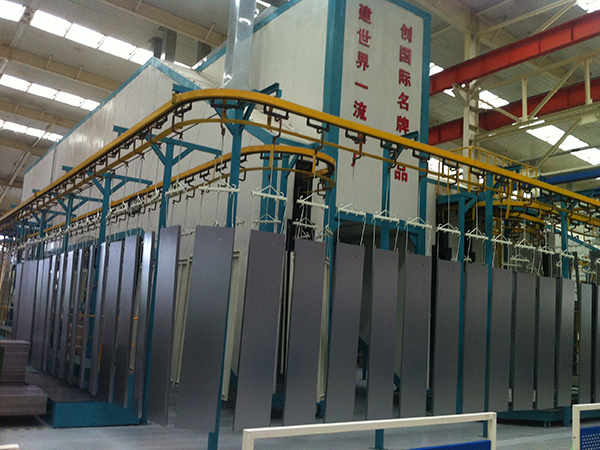 喷涂流水线